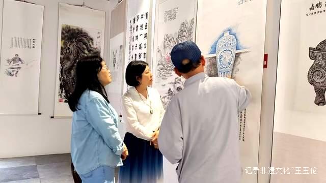 端午粽香飘,非遗艺术燃花溪 —— 茫父颖拓艺术展惊艳亮相兰圃