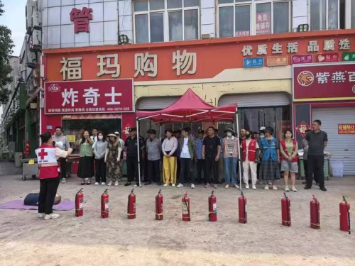 江苏沭阳：防患于未 “燃”  救急有 “术”